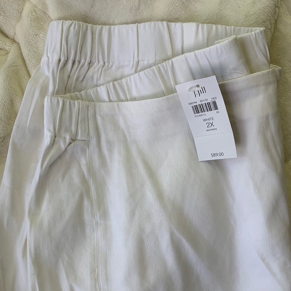 J.Jill linen pants NWT 2X